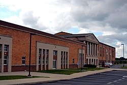 Stebbins High School front